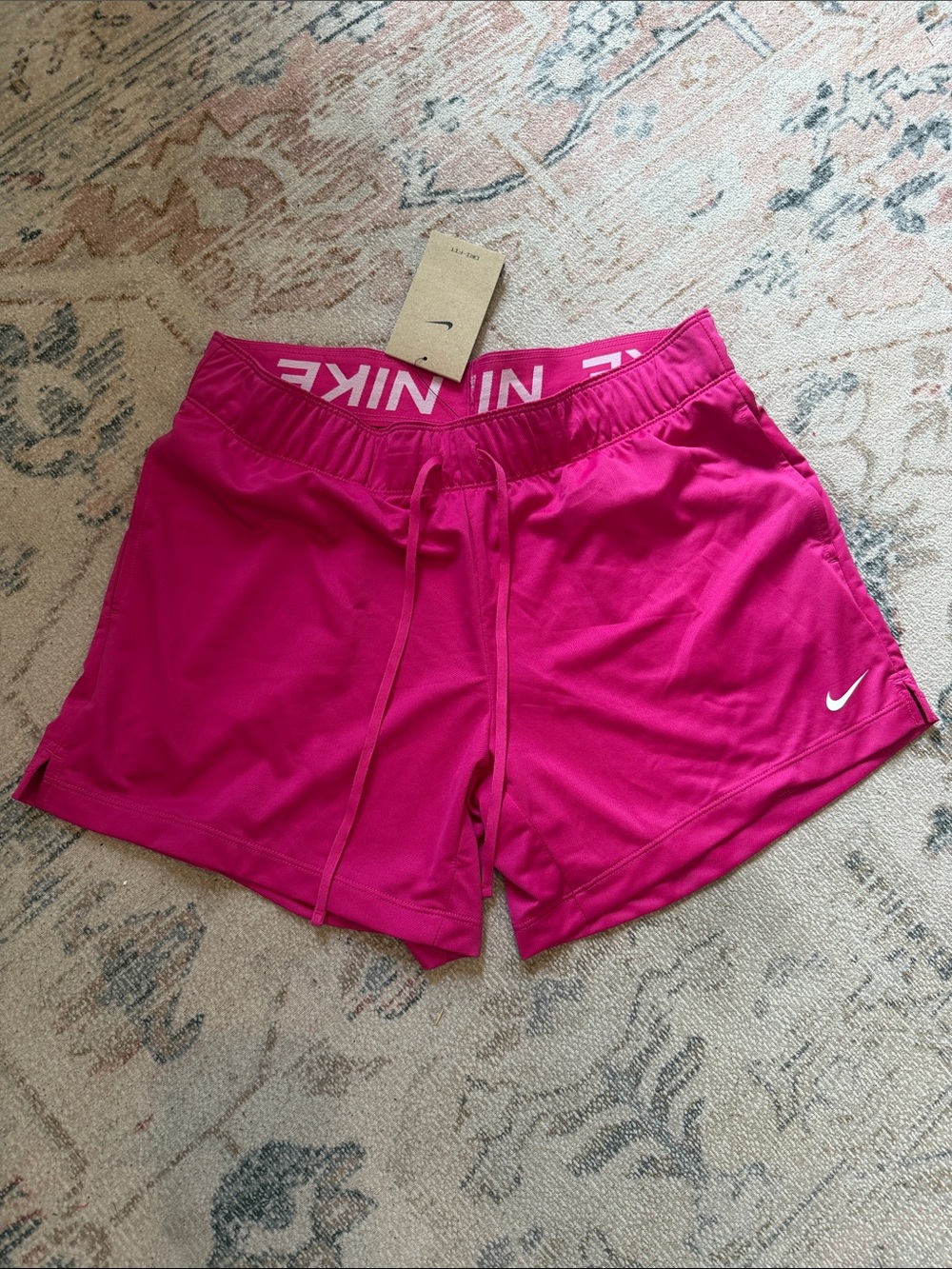 Nike Women’s Athletic Shorts in Fuchsia Pink